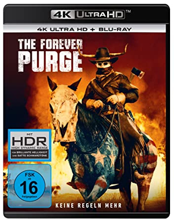 The Forever Purge (4K Ultra HD) (+ Blu-ray 2D) [Region Free] [Blu-ray]