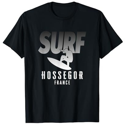 Surf Hossegor, Surfen Hossegor in Frankreich, Cool Surfer T-Shirt