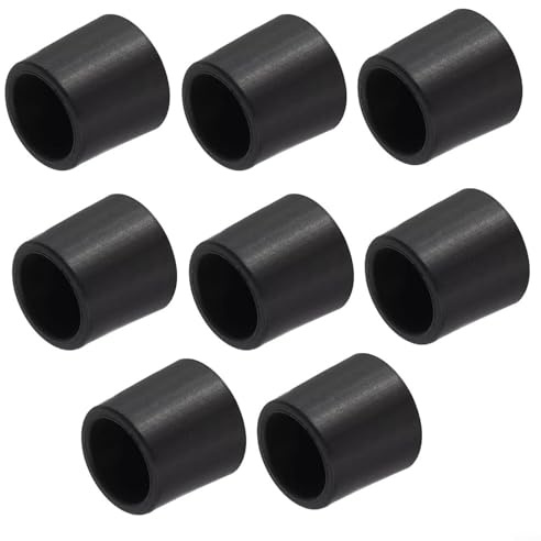 Gettimore Türstopper, Stoßstangenspitzen, 8 Stück, Gummi-Türstopper, Silikon-Stoßstangen-Ersatzenden, Gummipuffer Türdämpfer für verschiedene Türen
