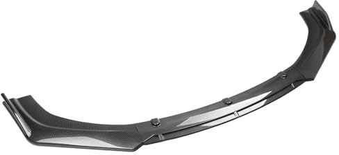 HCXYSZLB Auto Frontlippe Frontspoiler für Peugeot 206 HTB 1998-2012, Frontstoßstange Spoiler Protector Splitter Kit Frontspoiler Lippe Auto zubehör Frontlippe Spoiler,Carbonfiberlook
