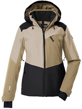 Killtec Damen Ksw 39 Wmn Ski Jckt Skijacke/Funktionsjacke mit abzippbarer Kapuze, Schneefang und Unterarmventilation