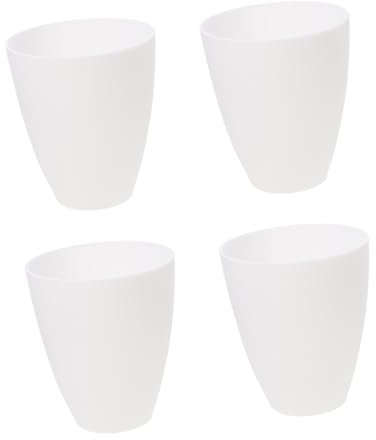 Mikikit 4pcs Plastic Lampshade Lampshade for Ceiling Decorative Light Cover Living Light Shade Chic Plastic Cover Home