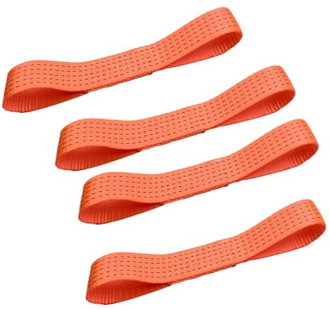 4 Paquetes,Cinturón de Transporte para automóviles,Correa tensora del Coche, Correa tensora Multifuncional, cinturón de encuadernación Multifuncional, Tejido denso, tensión Garantizada