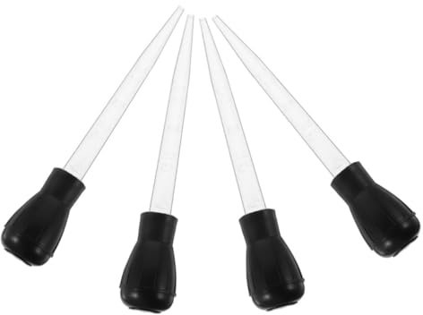 VINTORKY 4pcs Grill Greaser Basting Tool Basting Brush for Grilled Meat Baster Kit Easy Oil Application Home BBQ Cooking
