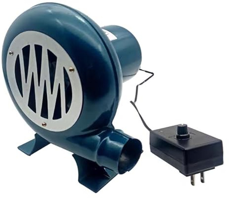 JOUFNING Soffiatore Elettrico per Fucina da Fabbro, Soffiatore Centrifugo Elettrico per Barbecue, Ventilatore con Pompa A velocità Variabile da 220 V, per Campeggio, Escursionismo(40W)