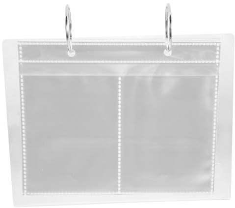 LIFKICH Album pour Stickers d'Ongles Léger et Portable, Présentoir Multifonctionnel 68 Emplacements, pour Passionnées de Nail Art et Usage Professionnel