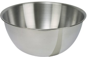 Dexam 17830424 Stainless Steel mixing bowl, 1.0 Litre, Silver