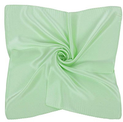UK_Stone Herren Unifarben Bandana Halstuch 100% Seide Krawatte Anzug Taschenhandtuch Multifunktionstuch 50 * 50cm