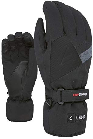 Level Elite Handschuhe für Herren L Schwarz