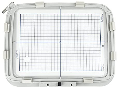 Sew Tech Stickrahmen für Janome, 200 x 280 mm, RE28b Rahmen | Passend für MC 550E 500E 450E Janome Memory Craft; Elna eXpressive 830 830L Creative Edition Stickmaschine