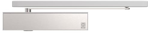 ECO-Schulte TS 61 G (EN 3-6) Türschließer mit GS-H RAL 9005 ECO schwarz, Aluminium und Edelstahl, Edelstahl (stainless steel), Schwarz, EN 1154 DIN 18040, Türbreite maximal: 1.400mm