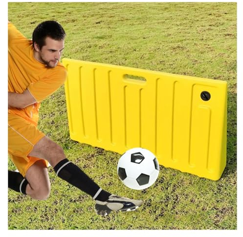 Fußball Rebounder Kinder & Erwachsene Wassergefüllter Fußball-Rebounder, Tragbar Doppelte Oberfläche Fußball-Return-Trainingsbrett, Heavy Duty Passierwand Für Hinterhof Park Zuhause Turnhalle Praxis