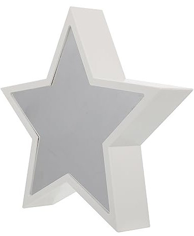 Veemoon Tunnelspiegel Led Sternform Licht Nachttischlampe Für Schlafzimmer Party Dekoration Kleine Leuchtendes Design