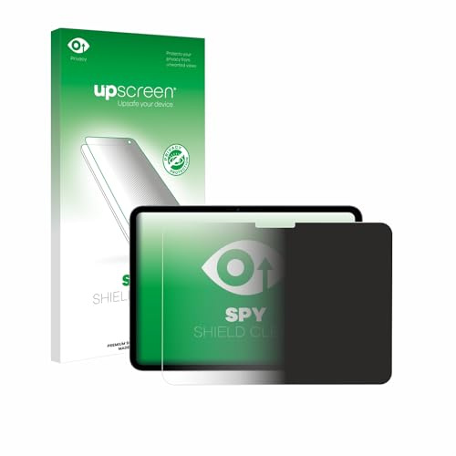 upscreen Anti-Spy Blickschutzfolie für Apple iPad Pro 11 2024/2025 (im Querformat) Made in Germany, Privacy Folie [Blaulichtfilter]