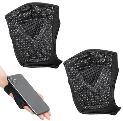 Presine per esercizi - Palme antiscivolo, fasciature traspiranti | Supporti imbottiti in schiuma senza dita per yoga, sollevamento, ciclismo, arrampicata