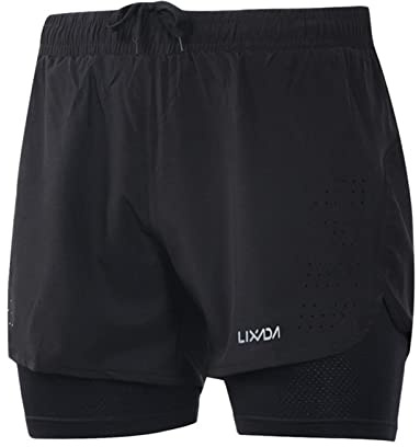 Lixada - Short De Course Laufshorts für Herren