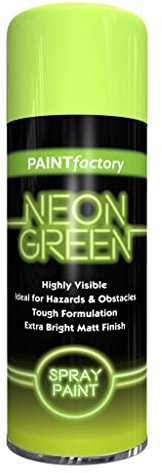 All Purpose NEON Green 400ML - Professional Satin Finish Spray Wood Color Paint