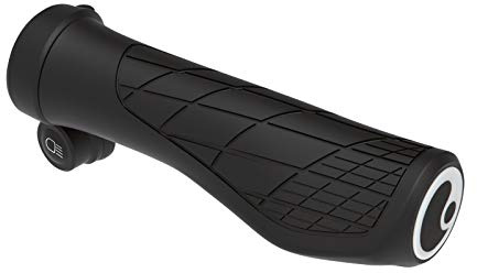 Ergon GA3 Ergo Fahrrad Griffe inkl. Supernova Fernlichtschalter schwarz: Größe: Small