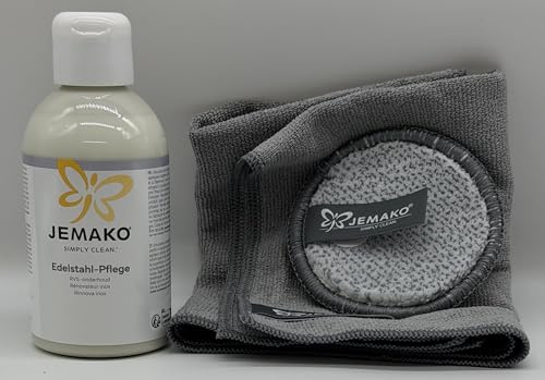 Jemako Edelstahl-Pflege-Set