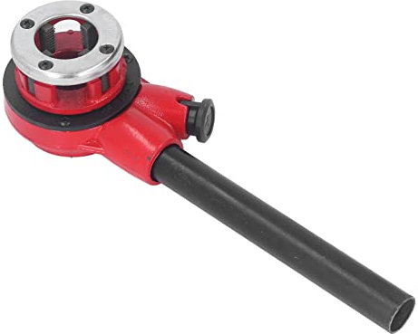 3 Filettatrici per Tubi, Kit Filettatrice per Tubi a Cricchetto Ampiamente Utilizzato Potente Funzione 1/2in 3/4in 1in per Tubi Zincati