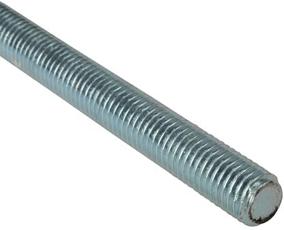 Threaded Rod Zinc Plated M6 x 1m Single