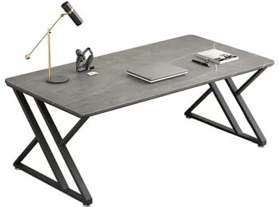 Tavolo da Ufficio Rock Board Desk Scrivania moderna Scrivania for PC Studente Casa Tavolino Tavolo for PC semplice Tavolo for PC da studio for camera da letto Scrivania Ufficio ( Size : 120*60*75cm )