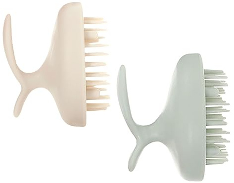 TOVINANNA 4stücke Kopfhaut- Bürste Sanfte Haarreinigung Für Erwachsene Tpe Und Hips Material Massagebürste Für Gesunde Kopfhaut Für Shampoo-anwendung Zufälligen Farben