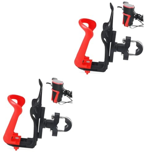 Yardwe 2stücke Motorcycle Wasserflaschenhalter Universeller Verstellbarer Getränkehalter Für Motorräder Und Fahrräder Stabiler Und Stilvoller Flaschenhalter Mit Einfacher