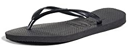 Havaianas – Slim Tube, elegante, bequeme und stilvolle Badelatschen, Riemen im Knotendesign, Damen