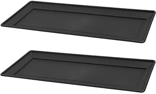56cm Tray for 60cm Long Planter Plastic Tray for Easy Draining and Plant