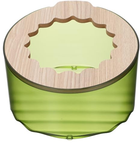 FONDOTIN Hamster Sandbad Und Badezimmer Für Meerschweinchen Transparentes Sandbad Mit Eleganter Form Langlebig Für Kleintiere Vielseitig Einsetzbar Als Spielzeug Und Toilette
