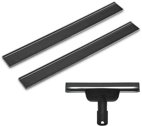 WUSJCOF 2 Stück Ersatzlippe Gummilippe für Akku-Fenstersauger, Kompatibel mit WV1 WV2 WV5 WV50 WV55 WV60 WV75 (280mm)