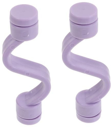 MUELODSIC 2pezzi Supporto Porta Lavatrice Carico Frontale Magnetico in Plastica Con Ventilazione Antiodore Fermaporta Facile Da Usare Per Casa Hotel e Lavanderie