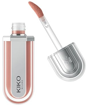 KIKO Milano 3D Hydra Xtreme Lipgloss 03, Feuchtigkeitsspendender Lipgloss Mit Extremem 3D-Volumeneffekt