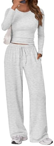 LILLUSORY Lounge Wear Sets for Women UK Tracksuit Airport Fall Gym Outfits 2026