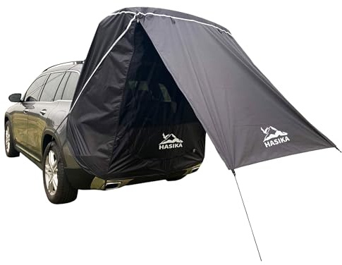HASIKA 002b Toldo para Coche, Negro, L