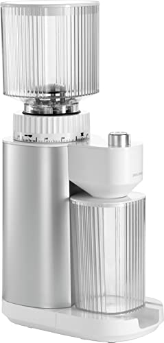 ZWILLING ENFINIGY Cafetière Filtre avec Verseuse Isotherme 1,25 l, Fonction Dégazage et Détartrage, 10 tasses, Argent