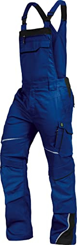 Leibwächter Latzhose Flex-Line FLEXL20 Gr. 58 kornblau/schwarz