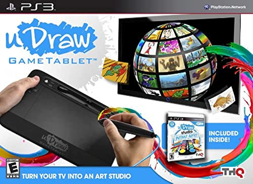 uDraw Game tablet with uDraw Studio: Instant Artist - Playstation 3 (Renewed)