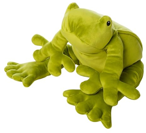 Manhattan Toy Velveteen Fidgety Frog Pond Life Toy Stuffed Animal, 14