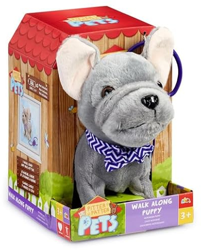 Pitter Patter Pets Walk Along - Frenchie Dog Electronic Pet