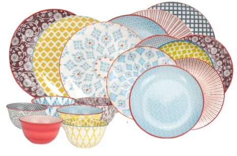 Artime - Service de 18 assiettes et bols design 1, SABAE