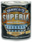 Hammerite Superia smalto metallo antiruggine interno e esterno, Opaco Nero, 750 ml