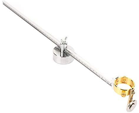 Plasmaschneider-Kreisführung, Kreisschneider, Verstellbarer Schneidbrenner, Kreiskompassrolle, Verdicktes Material, Lineal, 6 Magnete, 10–100 Cm Durchmesser, für