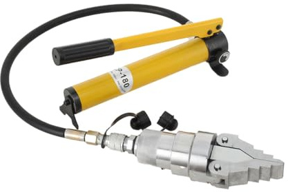 ECUTEE 12T Hydraulik Flansch Spreizer Hydraulische Flanschspreizer Spreader Trenner und Pumpe für Wartung von Rohrleitungen und den Austausch von Flanschen, FYQ-55 Flanschexpander