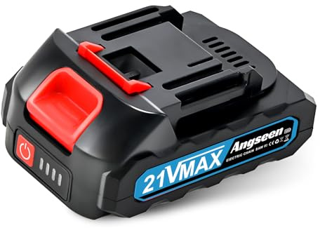 Batteria di ricambio per mini motosega (21 V), adatta per mini motosega portatile da 6 pollici (2000 mAh)