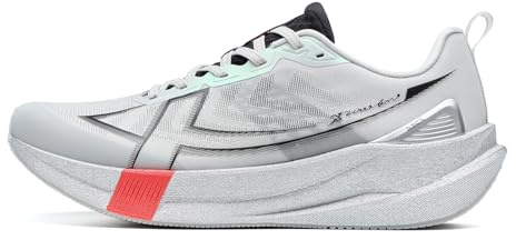 XTEP Professionelle 2000km Herren-Laufschuhe für Prüfungstraining,Hohe Dämpfung Starke Rückstoßfähigkeit Sneaker, rutschfeste und strapazierfähige Sportschuhe, ideal für Langstreckenläufe ab 10 km