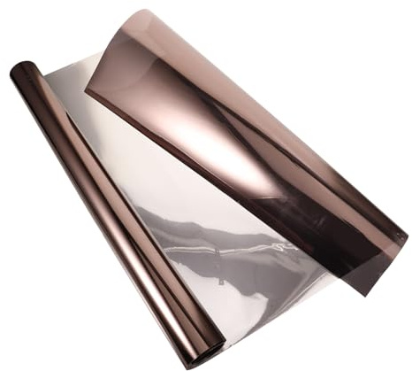 WHAMVOX Película de Privacidad para Ventanas Lámina Térmica Anti-uv con Bloqueo de Calor y Protección Solar Film Unidireccional Espejo para Hogar y Oficina
