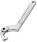 GOZAR Chiave a Gancio in Cromo vanadio Regolabile Chiave Inglese 19-51mm 32-76mm 51-120mm - Testa Rotonda 3