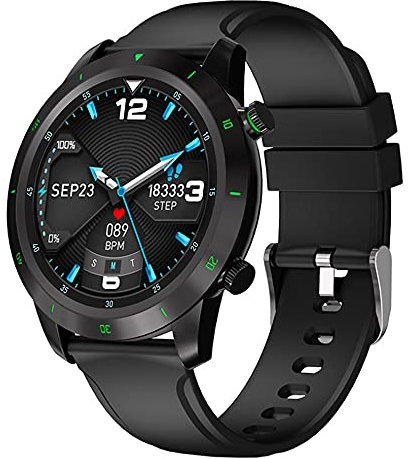 ZTBGY - Orologio intelligente da uomo e da donna, con cardiofrequenzimetro e monitoraggio del sonno, impermeabile IP68 GPS Activity Tracker, temperatura corporea e monitoraggio della pressione